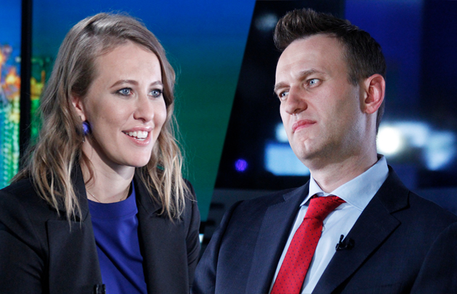 Собчак за Навального: в штабе кандидата "против всех" опровергли информацию про отказ от предвыборной гонки