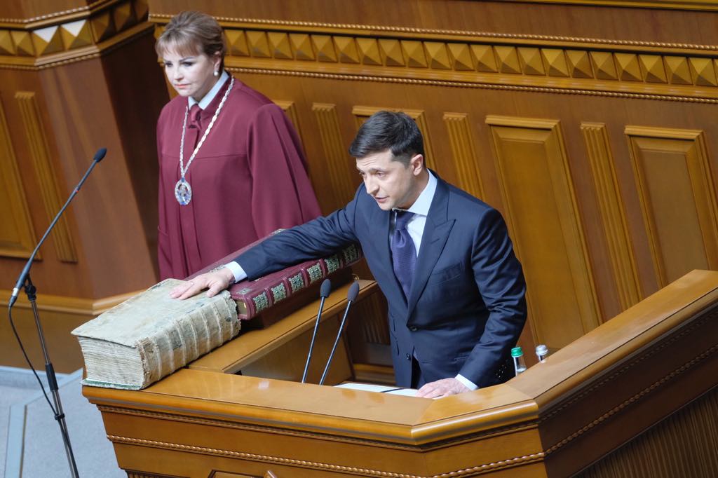 Блогер Олешко: "Владимир Зеленский во время своего выступления забыл слово "Россия""