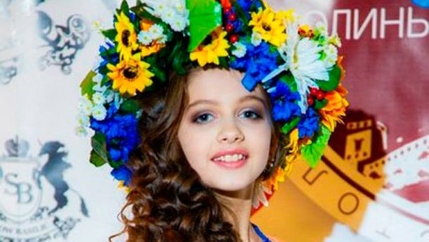 Луцкая школьница победила в конкурсе Мини мисс мира-2015