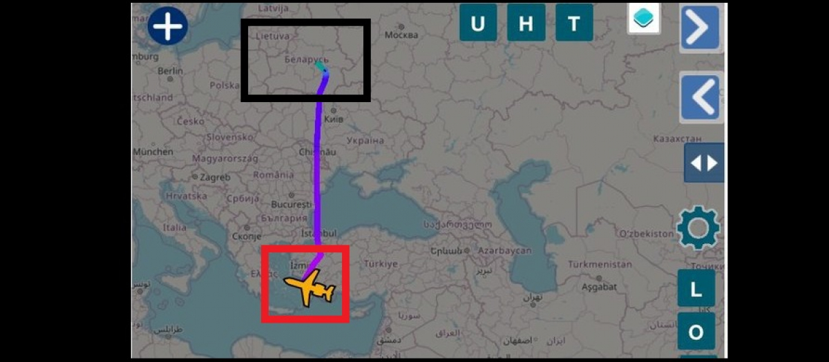 Члены семьи Лукашенко, возможно, покинули Беларусь: лайнер Bombardier вылетел в Турцию