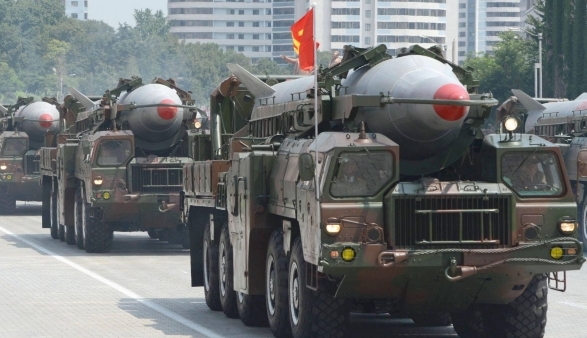 КНДР выпустила ядерную ракету по району японского полуострова Ога - министр обороны Накатани