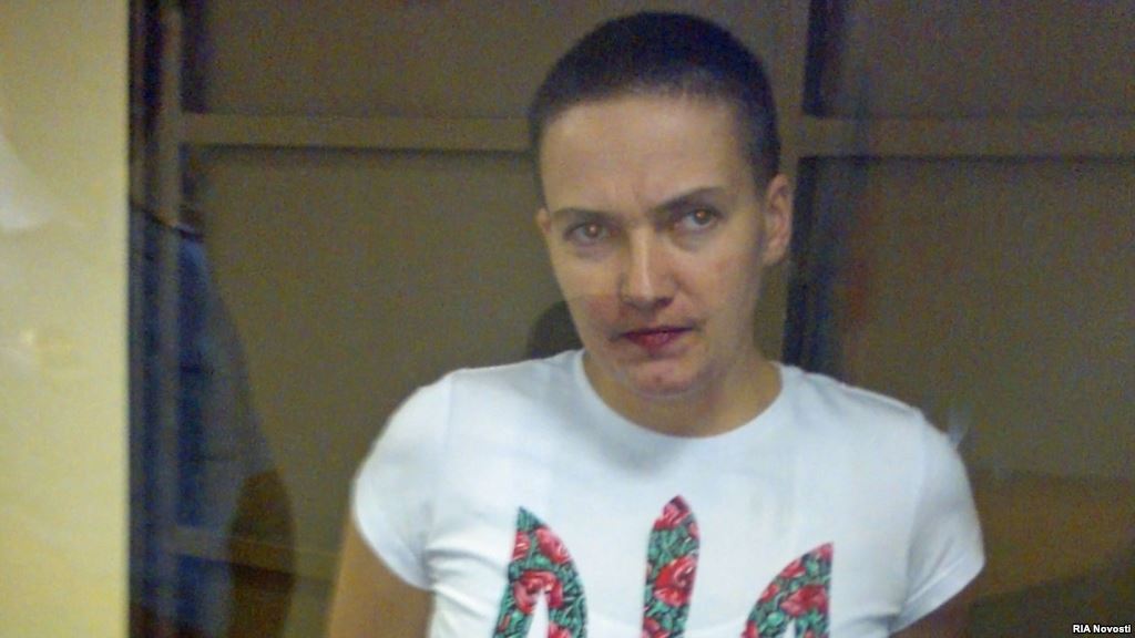 В России арест Надежды Савченко продлен до 13 февраля