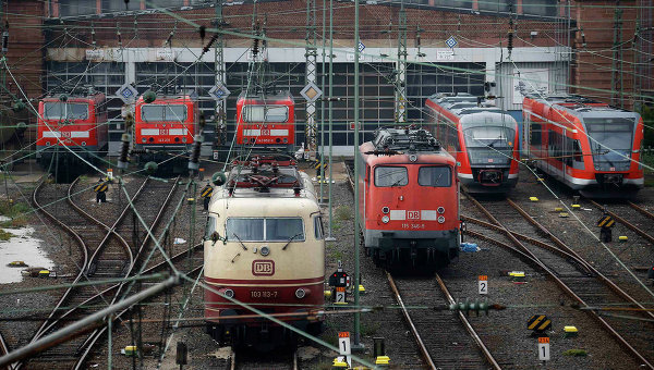 ​Немецкие железнодорожники устроят масштабную забастовку