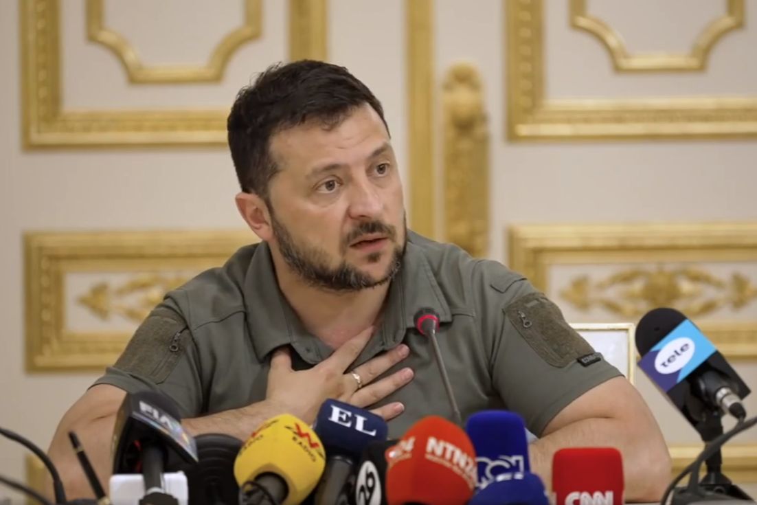 ​"Должны быть благодарны", – Зеленский объяснил, почему РФ выгодно вступление Украины в НАТО