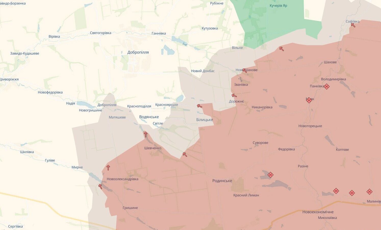 Армия РФ добилась частичного успеха возле Белицкого на Донбассе - OSINT-аналитики