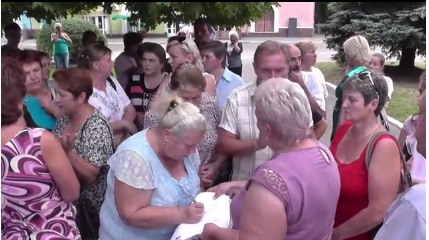 На Волыни матери солдат вновь устроили акцию протеста