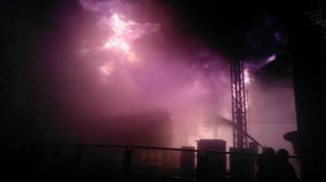 На Южно-Украинской АЭС произошел пожар