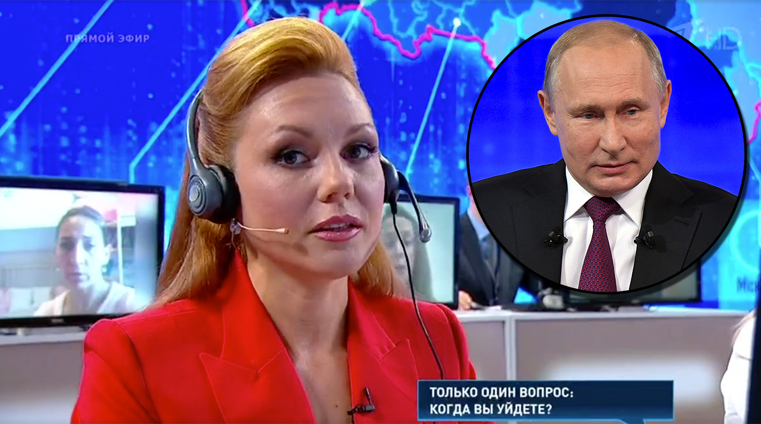Путин покраснел и начал кашлять на острый вопрос: журналисты прокололись в прямом эфире - кадры