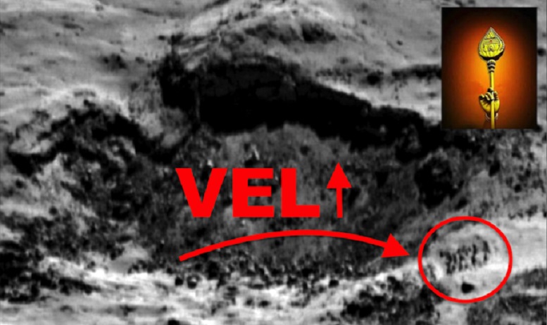 На Луне нашли мифическое копье VEL, наделенное проклятиями инопланетной расы 