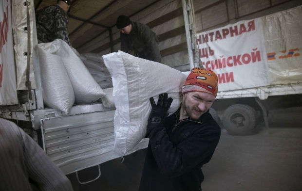 МЧС РФ формирует новый гумконвой для Донбасса