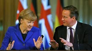 Меркель и Кэмерон призывают участников конфликта в Донбассе к выполнению минских соглашений