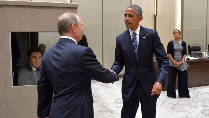 У Путина рассказали, о чем говорили Обама и российский президент во время короткой беседы в Перу