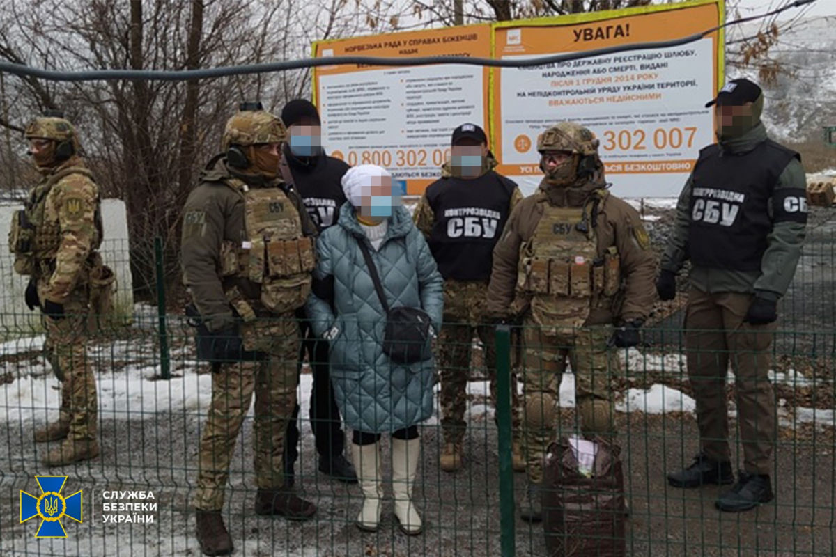 СБУ на Донбассе задержала агентку "МГБ ДНР", которая передавала оккупантам секретные данные о ВСУ 