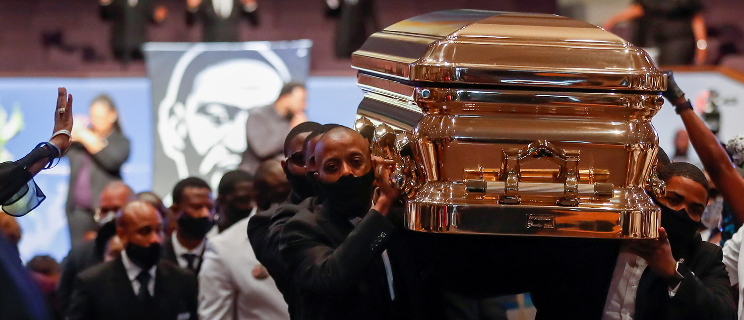 В США похоронили Джорджа Флойда: памятная речь, молитва и призыв к реформам в полиции 