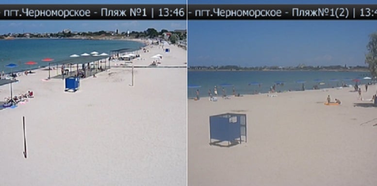 "11 человек, и то все местные": новые кадры с "тучей" приезжих на пляжах оккупированного Крыма