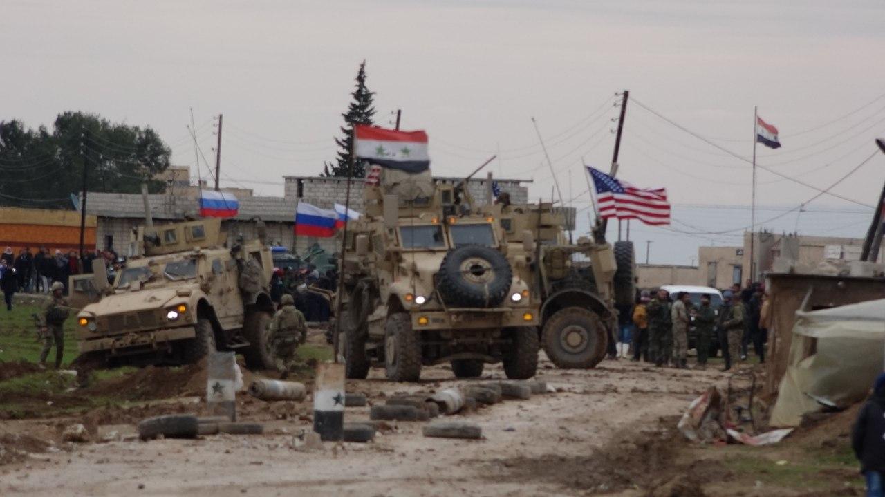Появилось видео, как россияне помогают силам Асада в нападении на конвой США