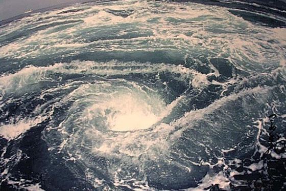 В Атлантике обнаружили гигантские водовороты, которые озадачили ученых