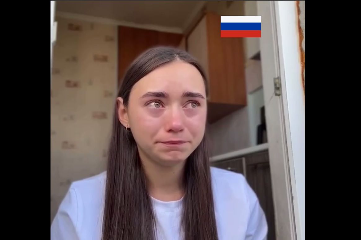"Сегодня произошло это", - россиянка заплакала, увидев последствия удара Украины