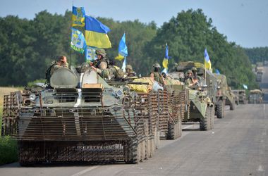 В шести городах Донбасса продолжается наступление украинских силовиков