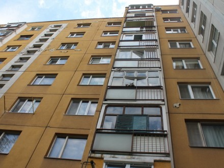 Курьезный инцидент в Ужгороде: мужчина выпал с балкона девятиэтажки и приземлился на куст