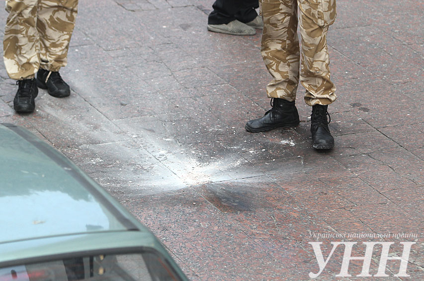 Милиция задержала мужчину, который устроил взрыв в центре Киева