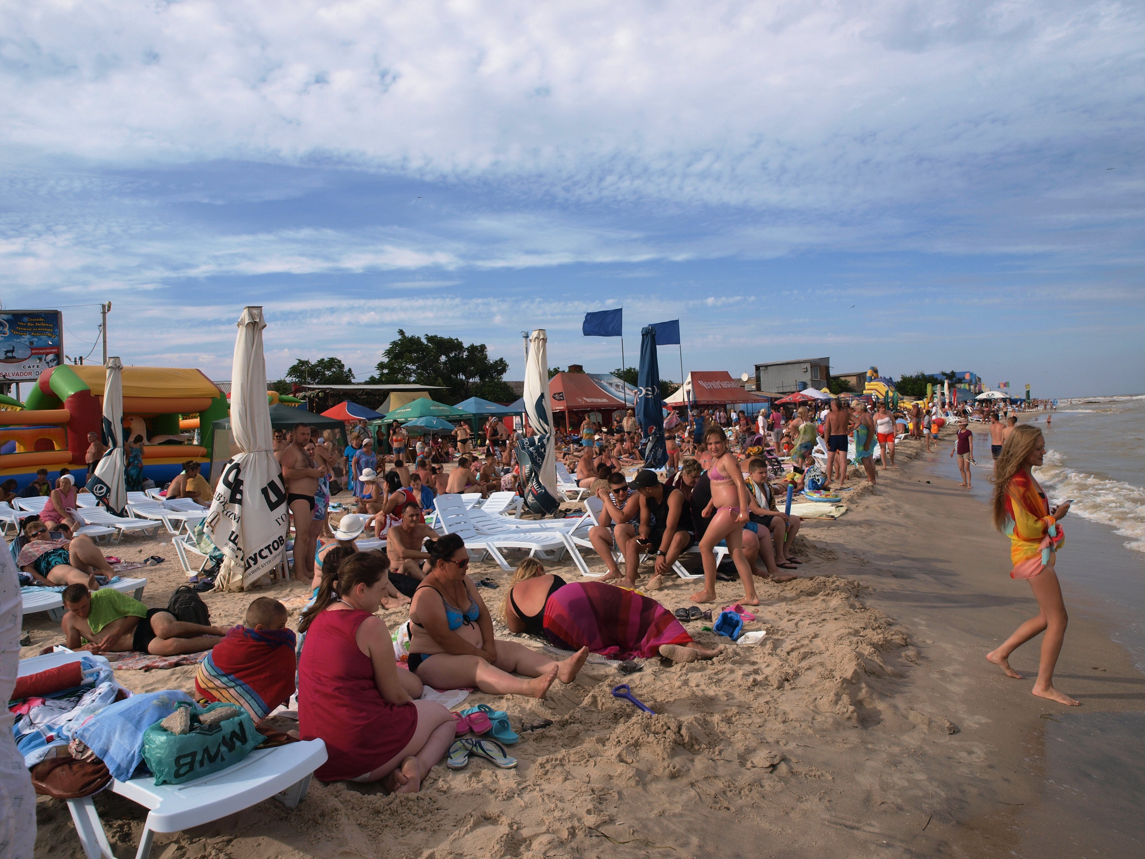 Рост цен до 50% не оставил курорты на Азовском море без туристов