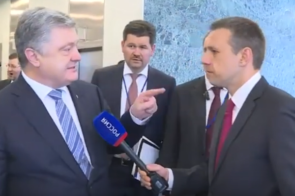 Порошенко поставил на место кремлевского журналиста в ООН: "Вы и ваш лидер — убийцы украинцев"