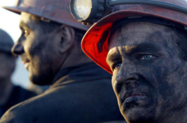 В Селидово горняки шахты "Украина" устроили забастовку