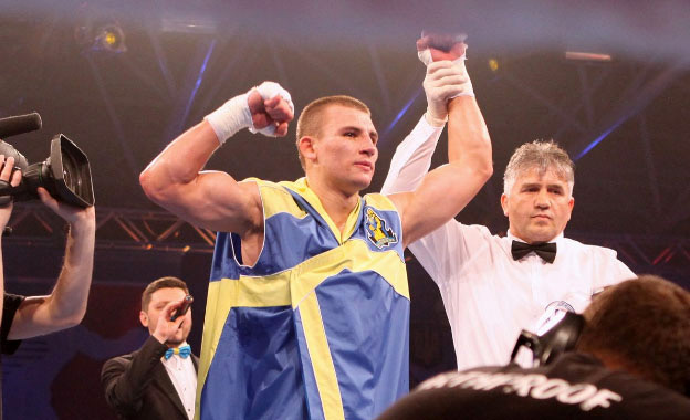 Бокс: украинец посвятил свою победу Скрябину