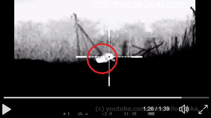 "Работает снайпер", - Ярош опубликовал уникальное ночное видео ликвидации группы боевиков снайпером ВСУ - кадры