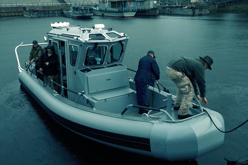 ​США усилили мощь погранслужбы Украины штурмовыми катерами Safe Boat 27 - кадры