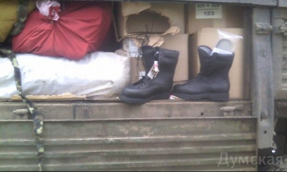 ​Под Одессой задержан грузовик со «списанным» военным имуществом