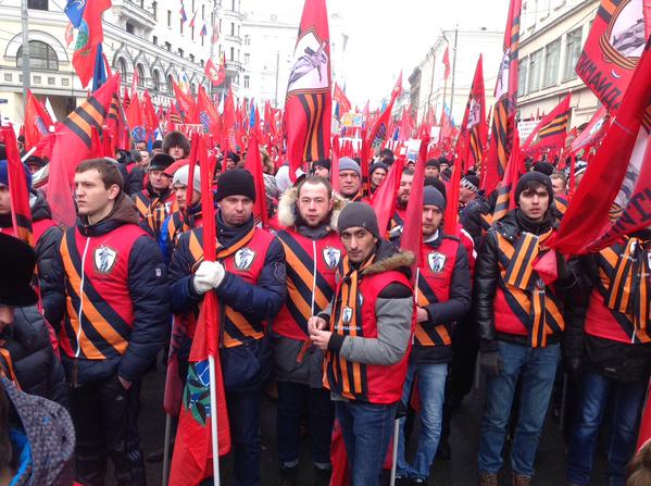 На митинг "Антимайдана" в Москве принудительно согнали студентов ВУЗов