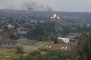 Луганск сотрясся от мощного взрыва, - соцсети