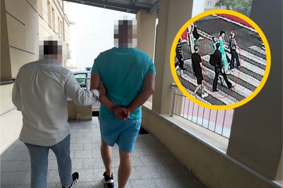 В Варшаве мужчина на пешеходном переходе без причины напал на 20-летнего украинца