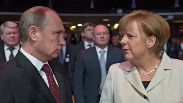В Милане все-таки состоялась встреча Путина и Меркель