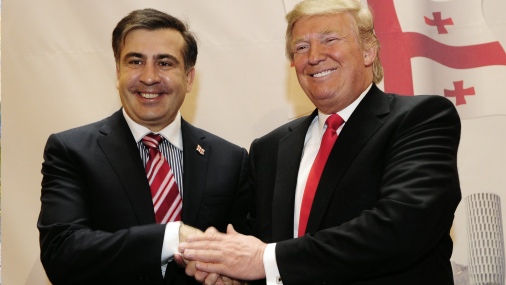 Саакашвили рассказал о давней дружбе с Трампом и дал тревожный прогноз по политике нового президента США в отношении Украины