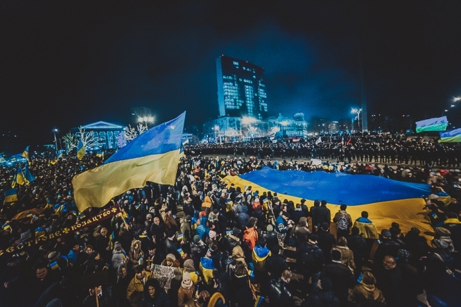 Тука, передайте Киеву, что в Донецке тех, кто за Украину, большинство! Счастья вам и удачи! 