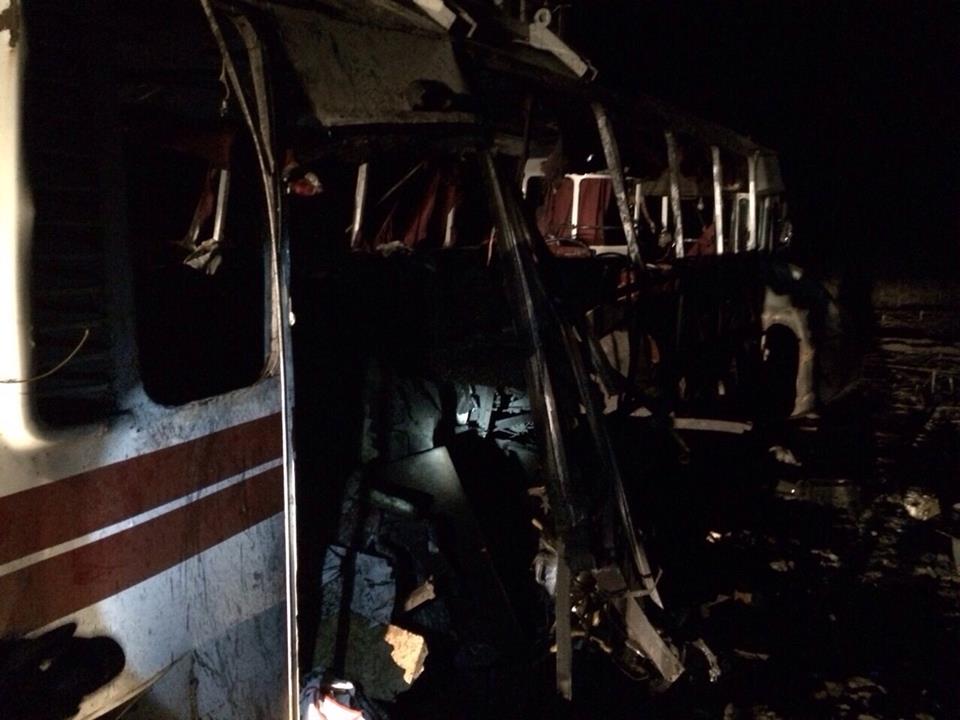 Список пострадавших при взрыве автобуса Артемовск-Горловка
