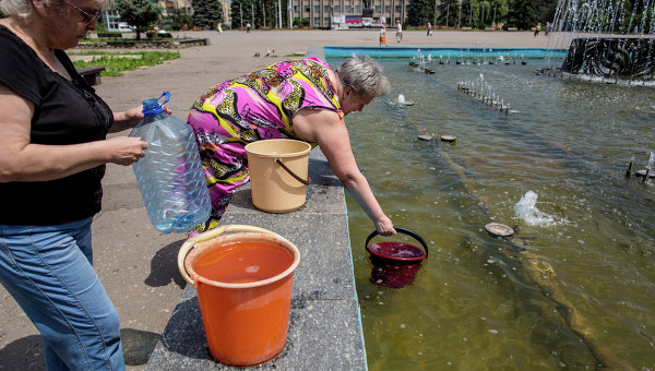 Дебальцево остается без воды на неопределенный срок
