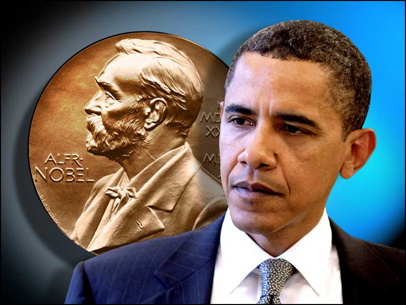 Партия Жириновского требует лишить Обаму Нобелевской премии