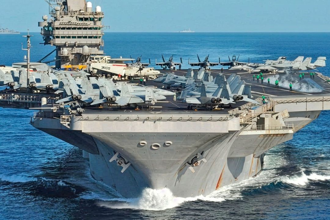 Напряженность у Ормуза: ВМС США сбили иранский дрон у авианосца Abraham Lincoln в Аравийском море