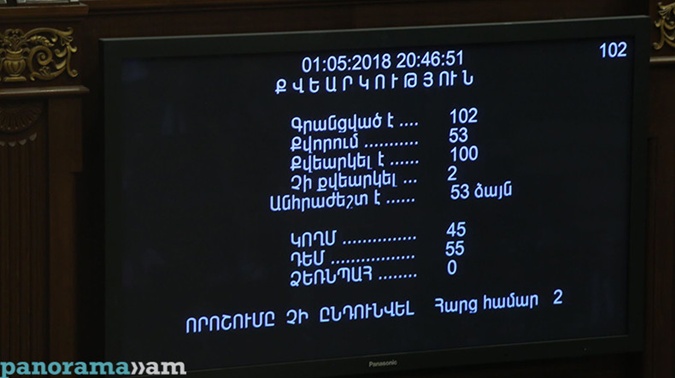 Кадры, как парламент Армении голосовал за Пашиняна: стало известно о сговоре правящей партии и Саргсяна