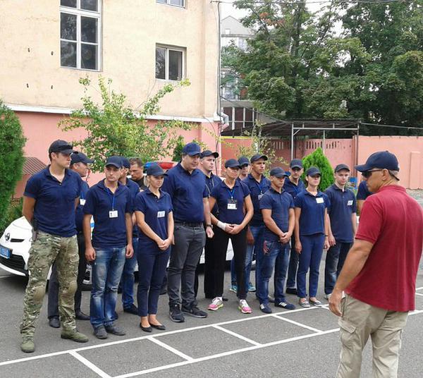 Новая патрульная служба Одессы «прокатила» Саакашвили в багажнике