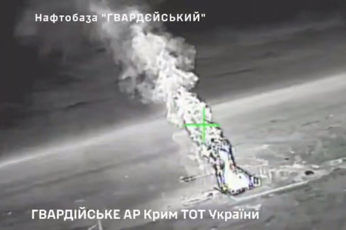 ​Ночной удар по Крыму: в ВСУ показали, как крушат энергетику оккупантов