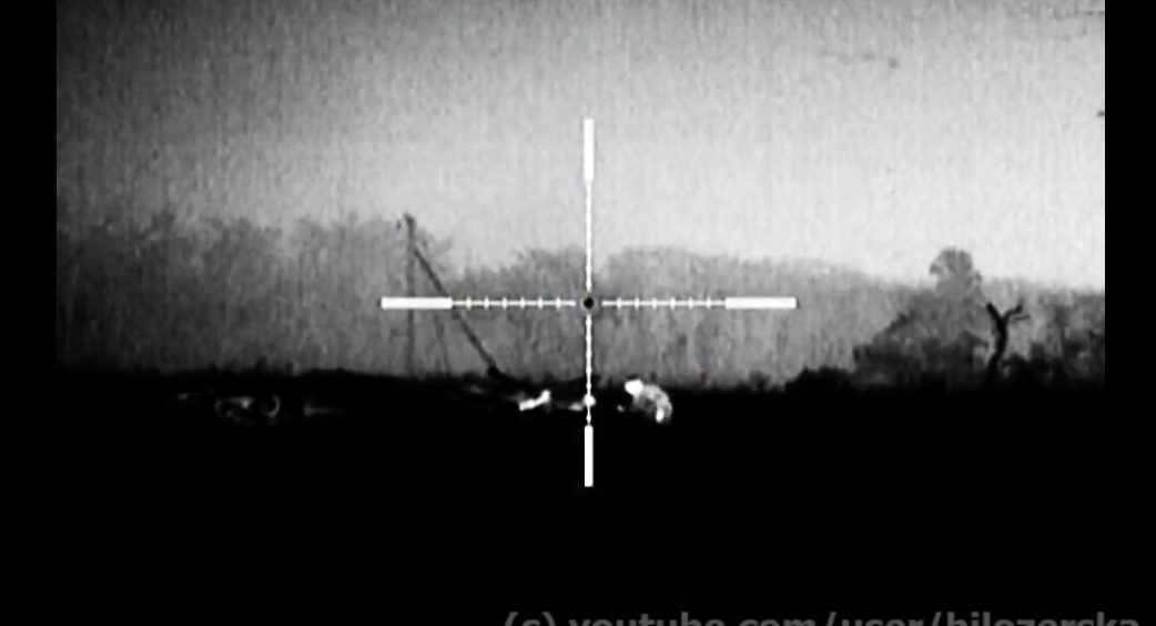 Российских боевиков на Донбассе все меньше: опубликовано видео, как снайпер ВСУ отстреливает террористов по одному, - кадры
