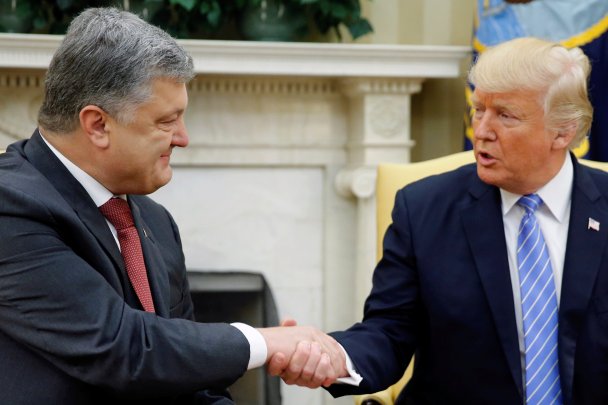 Ни о каком российском сценарии не может быть и речи: Трамп на встрече с Порошенко полностью поддержал предложение Украины о введении миротворцев на Донбасс