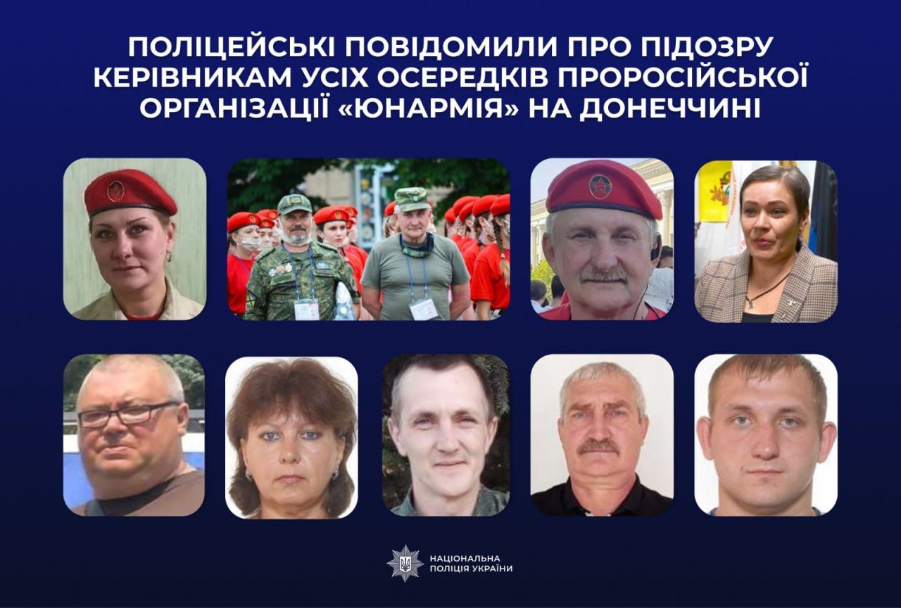 РФ втягивает украинских детей в "Юнармию" – Украина предъявила обвинение восьми организаторам