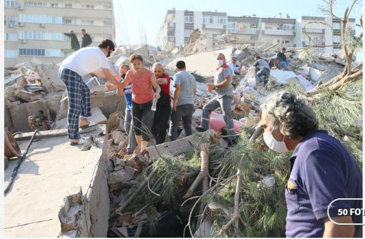 В Турции сообщили число погибших и пострадавших в результате землетрясения