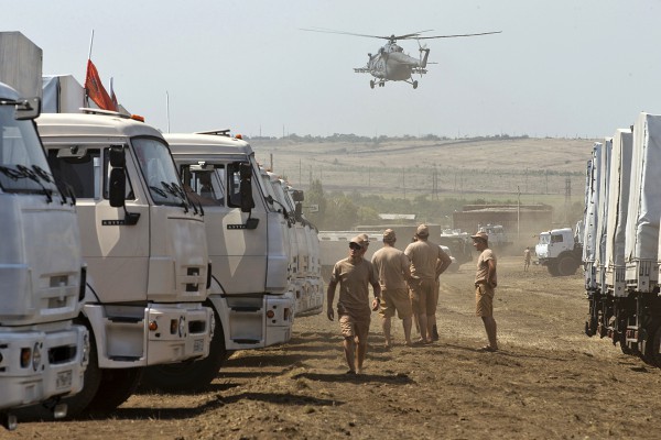 Гуманитарная помощь из РФ для Донбасса. Хроника событий 16.08.2014